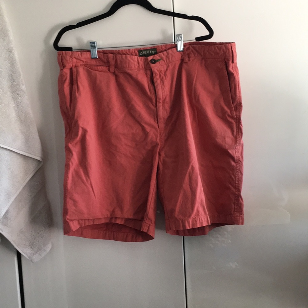 Orvis Red Khaki Shorts